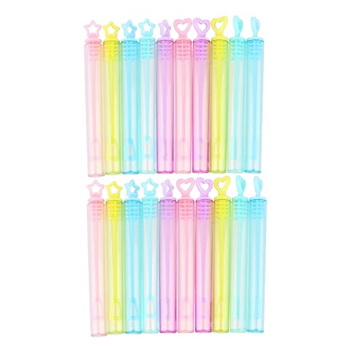 HOODANCOS 30 Stück Mini Seifenblasen Leere Flaschen mit Herz und Stern Design Partybedarf für Hochzeiten und Kindergeburtstage für Kreative Dekorationen und Mitgebsel Zufällige Farbe HOODANCOS 30 Stück Mini Seifenblasen Leere Flaschen mit Herz und Stern Design Partybedarf für Hochzeiten und Kindergeburtstage für Kreative Dekorationen und Mitgebsel Zufällige Farbe von HOODANCOS