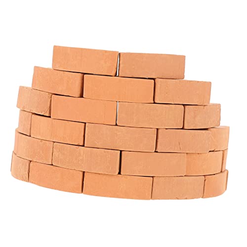 HOODANCOS 30 Stück Miniaturziegel Teilig für DIY Modelle Bastelbedarf Realistische Ziegelsteine für Sandtisch und Mini Kreatives und Modellbau HOODANCOS 30 Stück Miniaturziegel Teilig für DIY Modelle Bastelbedarf Realistische Ziegelsteine für Sandtisch und Mini Kreatives und Modellbau von HOODANCOS