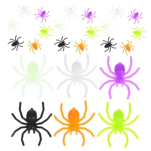 HOODANCOS 300 Stück Realistische Halloween Spinnen Lustige Prank Dekorationen für Partys wasserdichte Plastikspielzeuge für Gruselige Halloween Events und Spukhäuser HOODANCOS 300 Stück Realistische Halloween Spinnen Lustige Prank Dekorationen für Partys wasserdichte Plastikspielzeuge für Gruselige Halloween Events und Spukhäuser von HOODANCOS