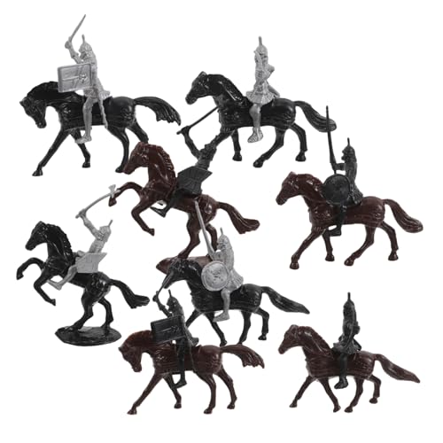 HOODANCOS 32-teiliges Miniatur-Ritter- Und Pferd-Set: Realistische Mittelalterliche Soldatenfiguren Für Tischspiele Und Die Präsentation Zu Hause. Fördert Die Vorstellungskraft Und Bietet HOODANCOS 32-teiliges Miniatur-Ritter- Und Pferd-Set: Realistische Mittelalterliche Soldatenfiguren Für Tischspiele Und Die Präsentation Zu Hause. Fördert Die Vorstellungskraft Und Bietet von HOODANCOS
