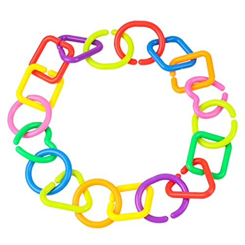HOODANCOS 35Stücke Teiliges Ringspielzeug Geometrische Verbindungsringe für Kleinkinder Kreatives für Junge Mädchen und Befestigungsmöglichkeit für Kinderwagen und Autositze HOODANCOS 35Stücke Teiliges Ringspielzeug Geometrische Verbindungsringe für Kleinkinder Kreatives für Junge Mädchen und Befestigungsmöglichkeit für Kinderwagen und Autositze von HOODANCOS