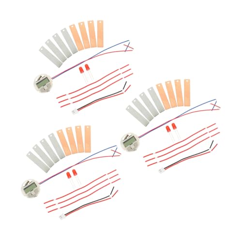 HOODANCOS 3Sätze DIY Obstbatterie Experimentierkits Kartoffelbatterie mit Uhr Kreatives Lernspielzeug für Pädagogisches Wissenschaftsset für Experimente im Klassenzimmer HOODANCOS 3Sätze DIY Obstbatterie Experimentierkits Kartoffelbatterie mit Uhr Kreatives Lernspielzeug für Pädagogisches Wissenschaftsset für Experimente im Klassenzimmer von HOODANCOS