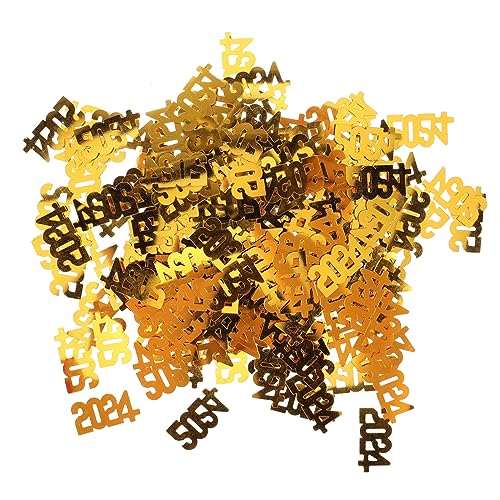 HOODANCOS 3Taschen Tüten Neujahrs Konfetti Goldene Tischdekorationen Partyzubehör Für Neujahrsparty Glitzernde Papierstreu Für Feierlichkeiten Festliche Partydekorationen HOODANCOS 3Taschen Tüten Neujahrs Konfetti Goldene Tischdekorationen Partyzubehör Für Neujahrsparty Glitzernde Papierstreu Für Feierlichkeiten Festliche Partydekorationen von HOODANCOS