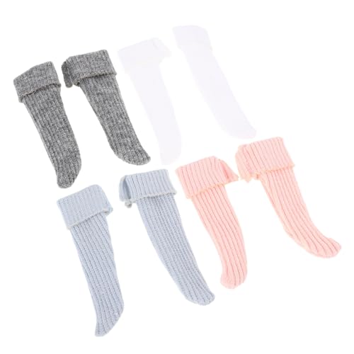 HOODANCOS 4 Paare Puppensocken Candyfarben Stylische und Bequeme Socken für Puppen Puppenzubehör für Verschiedene Anlässe und Outfit Kombinationen HOODANCOS 4 Paare Puppensocken Candyfarben Stylische und Bequeme Socken für Puppen Puppenzubehör für Verschiedene Anlässe und Outfit Kombinationen von HOODANCOS
