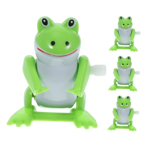 HOODANCOS 4 Stück Aufziehspielzeug Frosch Interaktive Miniatur Frosch Modelle für Kindergeburtstage Klassenzimmer Partygeschenk Lustige Froschspielzeuge für Halloween und Froschliebhaber HOODANCOS 4 Stück Aufziehspielzeug Frosch Interaktive Miniatur Frosch Modelle für Kindergeburtstage Klassenzimmer Partygeschenk Lustige Froschspielzeuge für Halloween und Froschliebhaber von HOODANCOS