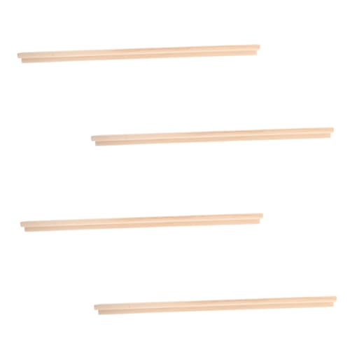 HOODANCOS 4 Stück Domino-ständer Aus Holz, Einreihige Tabletts Für Mexikanische Züge, Unbehandeltes Holz, Mahjong-Steine, Halter, Ständer Für Domino-brettspiele, 36 cm HOODANCOS 4 Stück Domino-ständer Aus Holz, Einreihige Tabletts Für Mexikanische Züge, Unbehandeltes Holz, Mahjong-Steine, Halter, Ständer Für Domino-brettspiele, 36 cm von HOODANCOS
