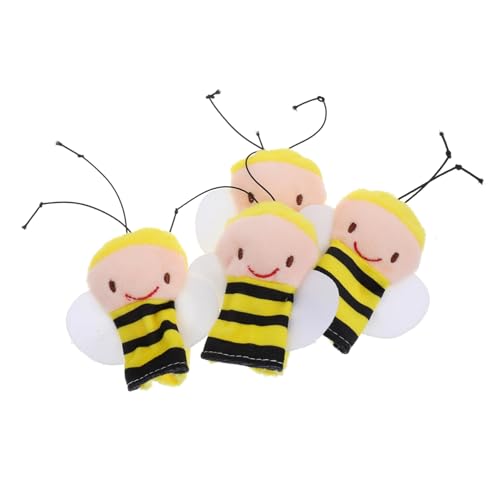 HOODANCOS 4 Stück Fingerpuppen Süße Plüschtiere für Interaktive Handpuppen für Frühkindliche Bildung Weiche Stofftiere für Kreatives und Geschichten Erzählen HOODANCOS 4 Stück Fingerpuppen Süße Plüschtiere für Interaktive Handpuppen für Frühkindliche Bildung Weiche Stofftiere für Kreatives und Geschichten Erzählen von HOODANCOS
