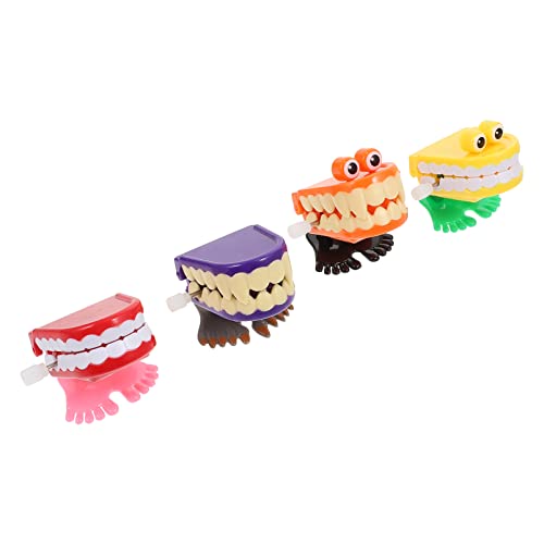 HOODANCOS 4 Stück Kreative Aufziehspielzeuge Frosch Modelle Lustiges Lernspielzeug für Zufällige Farbe Sicheres und Ansprechendes für Jungen und Mädchen Zufällige Farbe Zufällige Farbe von HOODANCOS