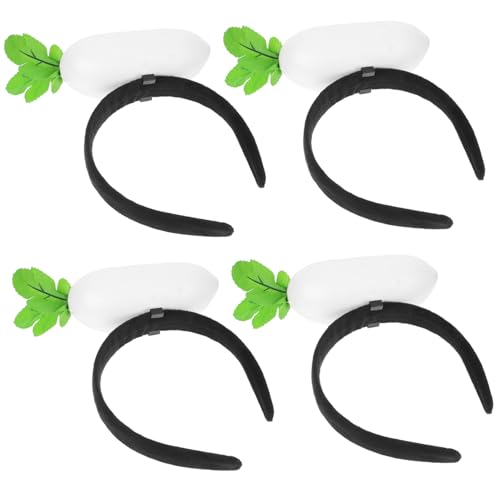 HOODANCOS 4 Stück Kreatives Obst Und Gemüse Haarband Stirnbänder Gemüse Haarteil Kostümparty Kopfbedeckung Rübenparty Künstliches Gemüse Simuliertes Gemüse Rüben Kunststoff HOODANCOS 4 Stück Kreatives Obst Und Gemüse Haarband Stirnbänder Gemüse Haarteil Kostümparty Kopfbedeckung Rübenparty Künstliches Gemüse Simuliertes Gemüse Rüben Kunststoff von HOODANCOS