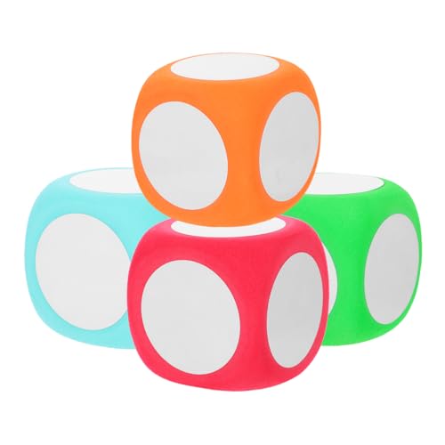 HOODANCOS 4 Stück Löschbare Schaumstoffwürfel Trocken Abwischbare Schaumstoffwürfel Trocken Abwischbare Würfel Für Klassenzimmer Lernwürfel DIY Lehrmittel Anpassbare Würfel HOODANCOS 4 Stück Löschbare Schaumstoffwürfel Trocken Abwischbare Schaumstoffwürfel Trocken Abwischbare Würfel Für Klassenzimmer Lernwürfel DIY Lehrmittel Anpassbare Würfel von HOODANCOS