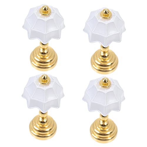 HOODANCOS 4 Stück Mini Nachttischlampen Miniatur Schreibtischlampe Für Wohnheim Tischleuchte Nachttischlampe Mini Lampe Mini Lichtmodell Wohnzimmer Tischlampe Winzige von HOODANCOS