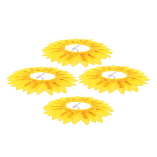 HOODANCOS 4 Stück Sonnenblumen Kopfbedeckung Sonnenblumen Kostüm Sonnenblumen Kapuze Für Die Bühne Blumen Haarband Stirnband Sonnenblumen Blumen Blumen Kopfschmuck Sonnenblumen HOODANCOS 4 Stück Sonnenblumen Kopfbedeckung Sonnenblumen Kostüm Sonnenblumen Kapuze Für Die Bühne Blumen Haarband Stirnband Sonnenblumen Blumen Blumen Kopfschmuck Sonnenblumen von HOODANCOS