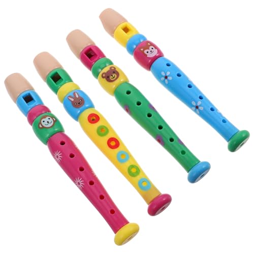 HOODANCOS 4 Stück Teiliges Musikspielzeug Kunststoff Flöte Sicheres und Zuverlässiges Musikinstrument für Jungen für Schule Zuhause und Musikunterricht Fördert Musikalische Fähigkeiten und HOODANCOS 4 Stück Teiliges Musikspielzeug Kunststoff Flöte Sicheres und Zuverlässiges Musikinstrument für Jungen für Schule Zuhause und Musikunterricht Fördert Musikalische Fähigkeiten und von HOODANCOS
