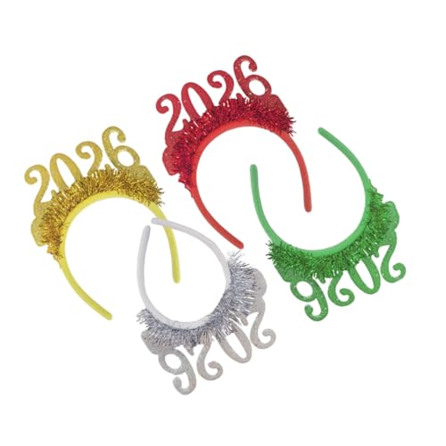 HOODANCOS 4 Teiliges Stirnband Für Silvesterpartys Kopfbedeckungen Für Neujahrs Haarreifen Halloween Haar Accessoire Silvester Haar Accessoires Urlaubs Kopfbedeckungen Für Frauen HOODANCOS 4 Teiliges Stirnband Für Silvesterpartys Kopfbedeckungen Für Neujahrs Haarreifen Halloween Haar Accessoire Silvester Haar Accessoires Urlaubs Kopfbedeckungen Für Frauen von HOODANCOS
