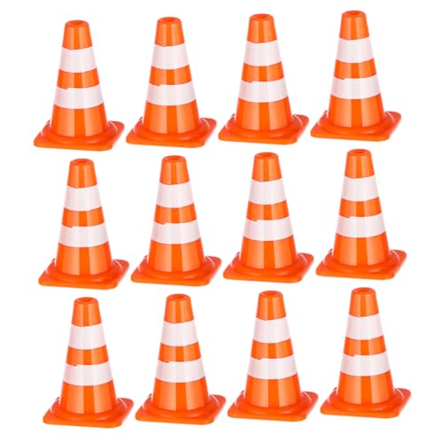 HOODANCOS 40Stücke Teiliges Mini Verkehrszeichen Set für Miniatur Straßenkegel für Kognitive Verkehrserziehung für Kreatives und Rollenspiele HOODANCOS 40Stücke Teiliges Mini Verkehrszeichen Set für Miniatur Straßenkegel für Kognitive Verkehrserziehung für Kreatives und Rollenspiele von HOODANCOS