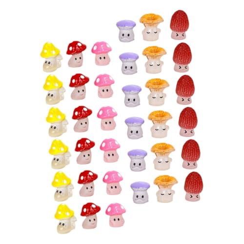 HOODANCOS 48 Stück Miniatur Pilze aus Resin Bunte Kleine Deko Figuren für Feengärten Terrarien und Puppenhäuser Kreative Mikro Landschaftsaccessoires Realistisch und Charmant HOODANCOS 48 Stück Miniatur Pilze aus Resin Bunte Kleine Deko Figuren für Feengärten Terrarien und Puppenhäuser Kreative Mikro Landschaftsaccessoires Realistisch und Charmant von HOODANCOS