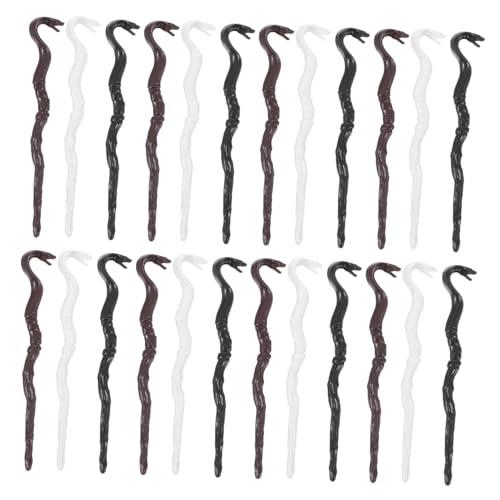 HOODANCOS 48 Stück Snake Head aus Robustem Plastik für Partys Karnevale und Geisterhäuser für von HOODANCOS