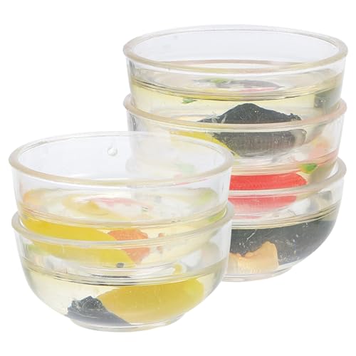 HOODANCOS 5 Stück Miniatur Fischspielzeug Bunte Karpfen Figuren für Puppenhäuser für DIY Miniaturlandschaften Party Dekoration HOODANCOS 5 Stück Miniatur Fischspielzeug Bunte Karpfen Figuren für Puppenhäuser für DIY Miniaturlandschaften Party Dekoration von HOODANCOS