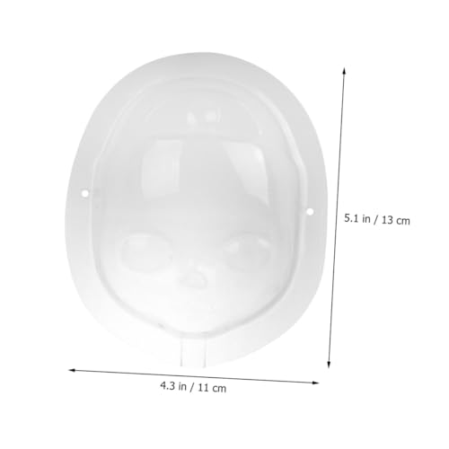 HOODANCOS 5 Stück Teiliges Transparente Mini Gesichtsmasken für Puppen Langlebiges Material mit Doppelösen Praktische DIY Gesichtsabdeckung Geeignet für Kleine Loli Puppen und Plüschtiere HOODANCOS 5 Stück Teiliges Transparente Mini Gesichtsmasken für Puppen Langlebiges Material mit Doppelösen Praktische DIY Gesichtsabdeckung Geeignet für Kleine Loli Puppen und Plüschtiere von HOODANCOS