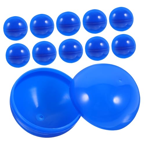 HOODANCOS 50 Stücke Bunte Hohl Lotteriebälle für Tombola Kleiner Spielbälle aus PP Material für Veranstaltungen und Partys Leicht und Langlebig Spaß für Familie und Freunde von HOODANCOS