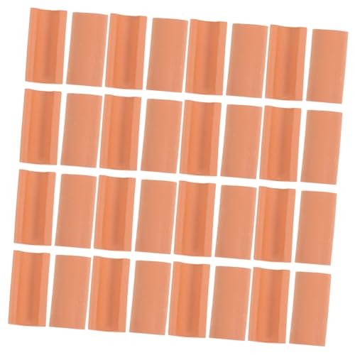 HOODANCOS 50 Stück Mikrolandschaftsdekoration Tondachziegel Dacheindeckung für Puppenhäuser Ziegel für die Landschaftsgestaltung winzige Ziegel Modellbuilding -Vorräte Mini-Fliesen Chocolate HOODANCOS 50 Stück Mikrolandschaftsdekoration Tondachziegel Dacheindeckung für Puppenhäuser Ziegel für die Landschaftsgestaltung winzige Ziegel Modellbuilding -Vorräte Mini-Fliesen Chocolate von HOODANCOS