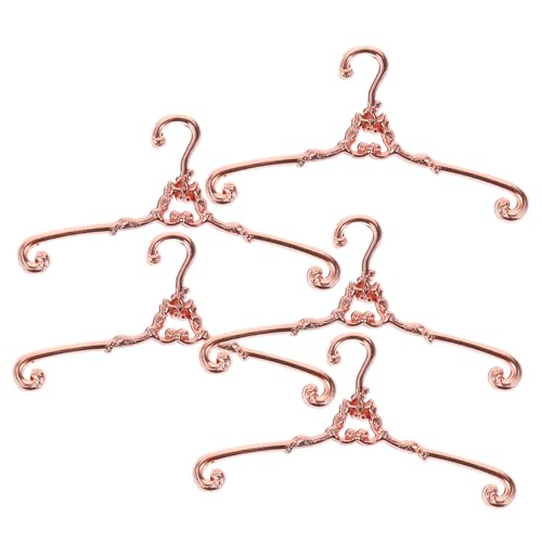 HOODANCOS 5Stücke Kleiderbügel für Puppen Puppenhaus Kleiderbügel für Stilvolle Puppenkleidung und Optimale Organisation im Dollhouse HOODANCOS 5Stücke Kleiderbügel für Puppen Puppenhaus Kleiderbügel für Stilvolle Puppenkleidung und Optimale Organisation im Dollhouse von HOODANCOS