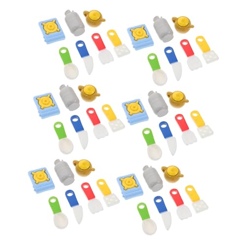 HOODANCOS 6 Sets Puppenhaus Dekore Kochutensilien Für Puppenhaus Küche Haus Miniaturszene Miniatur Besteck Puppenhaus Zubehör Puppenhaus Dekoration Mini Küchenwerkzeug Harz HOODANCOS 6 Sets Puppenhaus Dekore Kochutensilien Für Puppenhaus Küche Haus Miniaturszene Miniatur Besteck Puppenhaus Zubehör Puppenhaus Dekoration Mini Küchenwerkzeug Harz von HOODANCOS