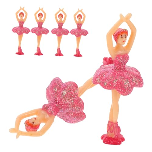 HOODANCOS 6 Stück Ballerina-spieluhr-Figuren, Ballett-mädchen-Puppe, Tanzende Ballerina-mädchen-Figur, Kuchenaufsatz, Ballett-Figur, Kuchendekoration, Geburtstagsparty-zubehör HOODANCOS 6 Stück Ballerina-spieluhr-Figuren, Ballett-mädchen-Puppe, Tanzende Ballerina-mädchen-Figur, Kuchenaufsatz, Ballett-Figur, Kuchendekoration, Geburtstagsparty-zubehör von HOODANCOS