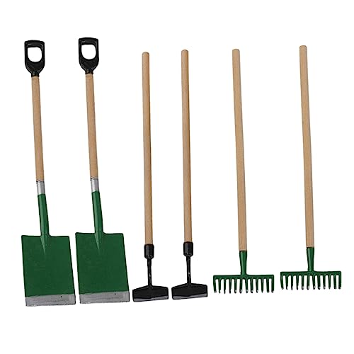 HOODANCOS 6 Stück Puppenhaus Realistische Dekorative Accessoires für Feengarten und DIY Zimmerdekoration von HOODANCOS