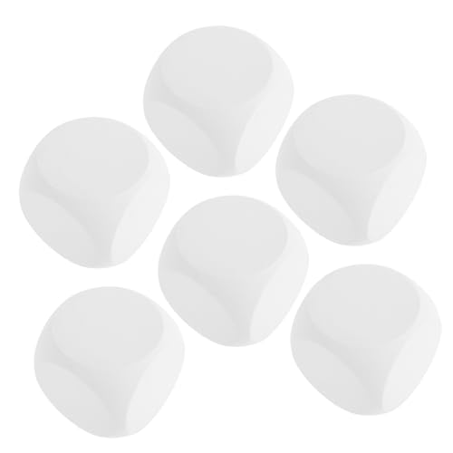 HOODANCOS 6 Stück Schaumstoffwürfel Beschreibbare Blöcke Mathematik Lehrwürfel Temperafarbe Für Jumbo Eva Würfel Brettspielwürfel Große Zahlenwürfel Marshmallows Trocken HOODANCOS 6 Stück Schaumstoffwürfel Beschreibbare Blöcke Mathematik Lehrwürfel Temperafarbe Für Jumbo Eva Würfel Brettspielwürfel Große Zahlenwürfel Marshmallows Trocken von HOODANCOS