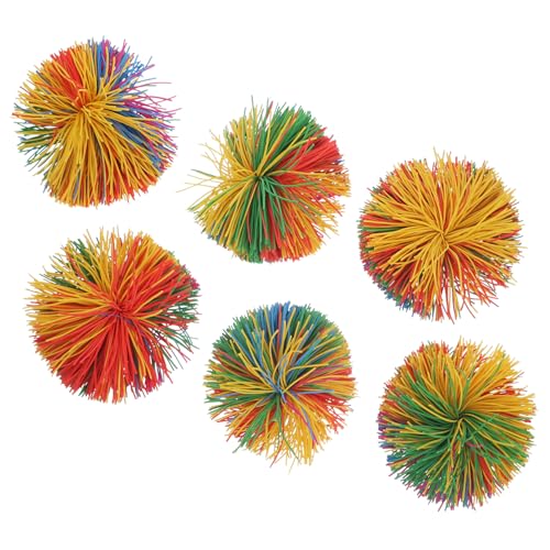 HOODANCOS 6 Stück Teiliges Bunte Silikon Wuschelbälle Flauschige Stressbälle Elastisch Sensorisches für Erwachsene zur Stressreduktion Zufällige Farbe Zufällige Farbe HOODANCOS 6 Stück Teiliges Bunte Silikon Wuschelbälle Flauschige Stressbälle Elastisch Sensorisches für Erwachsene zur Stressreduktion Zufällige Farbe Zufällige Farbe von HOODANCOS