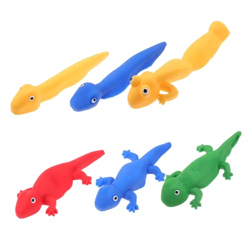 HOODANCOS 6 Stück Teiliges Dehnspielzeug Tierische Finger Spielzeuge zur Stressreduktion für Party und Belohnungen für Schüler von HOODANCOS
