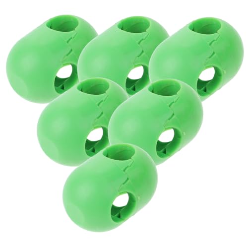 HOODANCOS 6 Stück Teiliges Kletternetz schnallen aus Robustem Kunststoff Einfache Montage Sicherer Kletterseil verbinder für Vielseitig für Spielplatz und Garten Langlebiges von HOODANCOS
