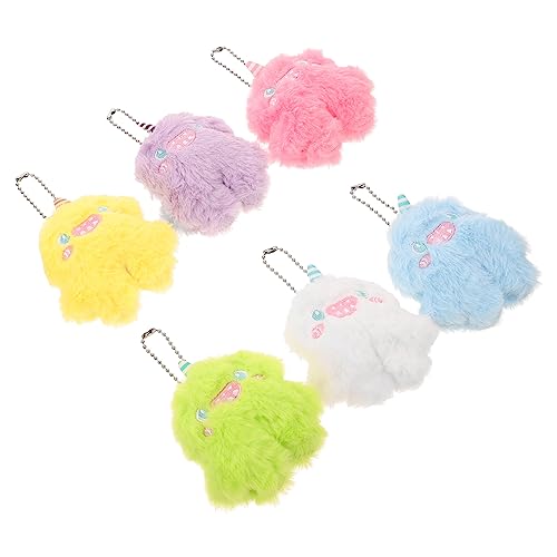 HOODANCOS 6 Stück Teiliges Plüsch Monster Puppen Lustige Cartoon Stofftiere für Dekoration für Zuhause für Geburtstage und Besondere Anlässe HOODANCOS 6 Stück Teiliges Plüsch Monster Puppen Lustige Cartoon Stofftiere für Dekoration für Zuhause für Geburtstage und Besondere Anlässe von HOODANCOS