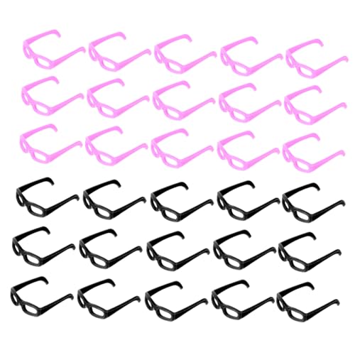HOODANCOS 60 Stück Mini Puppen Sonnenbrillen Schwarze Pinke Puppen Zubehör für DIY Dekoration Kreatives Basteln für Kindergeburtstage und Feiertage HOODANCOS 60 Stück Mini Puppen Sonnenbrillen Schwarze Pinke Puppen Zubehör für DIY Dekoration Kreatives Basteln für Kindergeburtstage und Feiertage von HOODANCOS