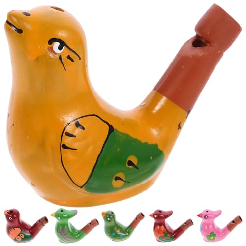 HOODANCOS 6Stücke Bunte Keramik Vogelpfeifen Set für Wasservogel Geräuschmacher Sicher und Bezaubernd für Spiel und Spaß als Mitbringsel zum Kindergeburtstag HOODANCOS 6Stücke Bunte Keramik Vogelpfeifen Set für Wasservogel Geräuschmacher Sicher und Bezaubernd für Spiel und Spaß als Mitbringsel zum Kindergeburtstag von HOODANCOS