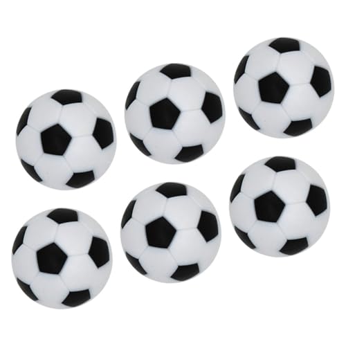 HOODANCOS 6Stücke Mini Tischfußballbälle HIPS Tischfußball Zubehör Langlebige Fußballkicker für Erwachsene für Indoor Spiele und Freizeitaktivitäten HOODANCOS 6Stücke Mini Tischfußballbälle HIPS Tischfußball Zubehör Langlebige Fußballkicker für Erwachsene für Indoor Spiele und Freizeitaktivitäten von HOODANCOS