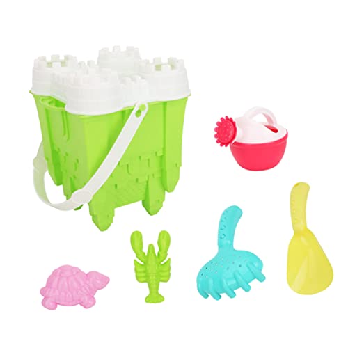 HOODANCOS 6Stücke Strandspielzeug für Teiliges Sandspielzeug mit Eimer und Schaufel Geeignet für Sommer Am Meer Leichte und Handliche Ausführung für Unvergessliche Strandtage HOODANCOS 6Stücke Strandspielzeug für Teiliges Sandspielzeug mit Eimer und Schaufel Geeignet für Sommer Am Meer Leichte und Handliche Ausführung für Unvergessliche Strandtage von HOODANCOS