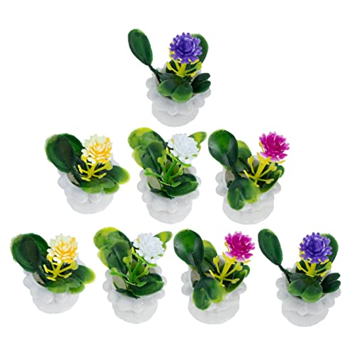 HOODANCOS 8 Stück Teiliges Künstliche Bonsai Dekorationen für Miniaturgärten Realistische Topfpflanzen für Puppenhäuser Hochwertige Mini Pflanzenmodelle für Kreative Dekoration HOODANCOS 8 Stück Teiliges Künstliche Bonsai Dekorationen für Miniaturgärten Realistische Topfpflanzen für Puppenhäuser Hochwertige Mini Pflanzenmodelle für Kreative Dekoration von HOODANCOS