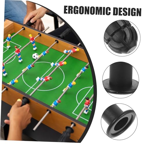 HOODANCOS 8 Stück Teiliges rutschfeste Foosball Griffe aus Ersatzteile für Kickertisch Kompatibel mit Meisten Tischfußballmaschinen Einfache Montage Langlebige Fußballkicker Zubehörteile von HOODANCOS