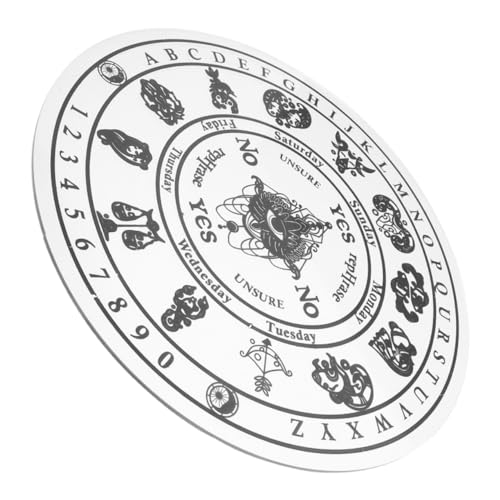 HOODANCOS Acryl Wahrsagungstafel mit Detailliertem Design für Heim und Partys als Spirituelles Zubehör von HOODANCOS