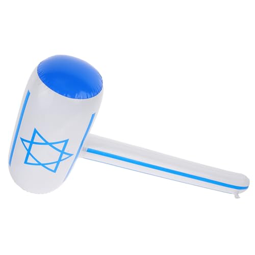 HOODANCOS Aufblasbare Hammerprops Party federnd Weihnachten werfen Jubelstock Partei aufblasbare Stütze aufblasbare Stabstütze aufblasbarer Simulationsstab Plastik von HOODANCOS