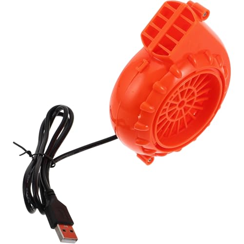 HOODANCOS Aufblasbarer Mini Lüfter für Kostüme USB Betrieben Tragbarer Gebläse für Halloween Cosplay und Partys Effizient und Einfach zu Bedienen für Aufblasbare Dinosaurier Kostüme von HOODANCOS