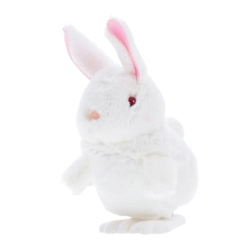 HOODANCOS Aufziehspielzeug Hase Plüsch Tierchen mit Aufziehmechanismus Süßes Ostergeschenk und Füller für Ostern Vielseitig Einsetzbar für Drinnen und Draußen Stark und Langlebig von HOODANCOS