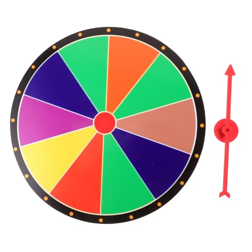 HOODANCOS DIY Preisrad Tragbares Verlosungsrad für Partyspiele Bildung Vielseitig Einsetzbar für Home Entertainment Messen Karneval Mehr HOODANCOS DIY Preisrad Tragbares Verlosungsrad für Partyspiele Bildung Vielseitig Einsetzbar für Home Entertainment Messen Karneval Mehr von HOODANCOS