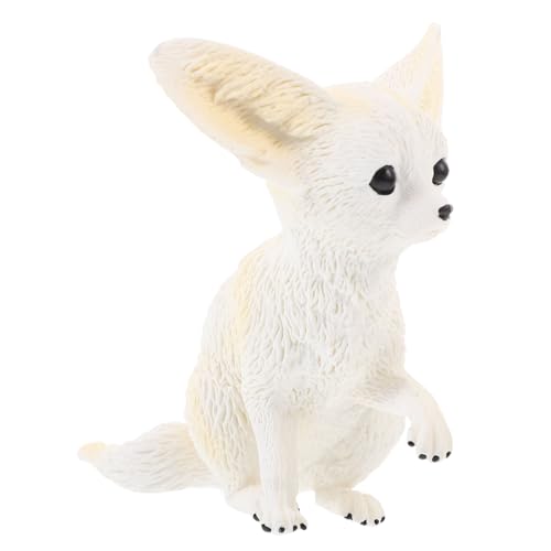 HOODANCOS Dekorative Fuchsfigur Realistisches Ohrfuchs Modell für Schreibtisch Dekoration Stabil und Detailgetreu für Sammler und Perfektes für Garten und Innenräume HOODANCOS Dekorative Fuchsfigur Realistisches Ohrfuchs Modell für Schreibtisch Dekoration Stabil und Detailgetreu für Sammler und Perfektes für Garten und Innenräume von HOODANCOS