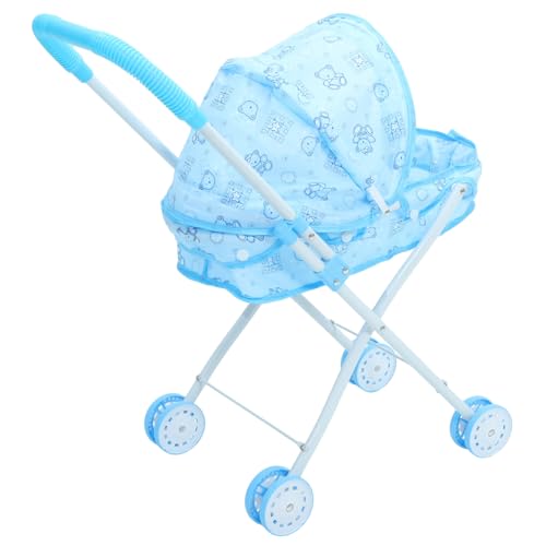 HOODANCOS Doll Stroller Toy für Kleinkinder Realistischer Puppenwagen aus Hochwertigem Material für Rollenspiele und Kreatives Cartoon Design mit Fördert Soziale Fähigkeiten und Fantasie HOODANCOS Doll Stroller Toy für Kleinkinder Realistischer Puppenwagen aus Hochwertigem Material für Rollenspiele und Kreatives Cartoon Design mit Fördert Soziale Fähigkeiten und Fantasie von HOODANCOS