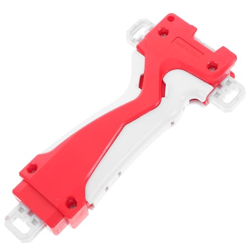 HOODANCOS Doppelter Richtungsspielzeug Launcher mit Ergonomischem Griff Rot für Aufregende mit Burst Kreiselspielzeug Strategische Optionen und Spannende von HOODANCOS