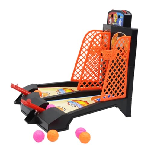 HOODANCOS Finger Basketballspiel Mini Tischbasketballspiel für Zwei Personen Interaktives aus Robustem Kunststoff Fördert Kreativität und Fingerkraft für Kinderzimmer und Familienzeit von HOODANCOS