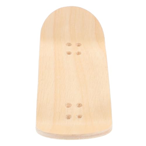 HOODANCOS Finger Skateboard Deck aus Ahornholz Unbeschichtet für Verschiedene Skate Techniken Robust und Langlebig Montageset für Präzise Anpassungen HOODANCOS Finger Skateboard Deck aus Ahornholz Unbeschichtet für Verschiedene Skate Techniken Robust und Langlebig Montageset für Präzise Anpassungen von HOODANCOS